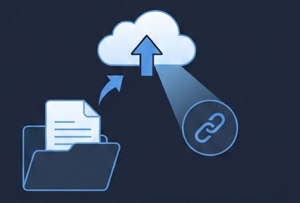 Upload a file, get a shareable link